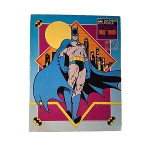 Vintage Golden Jigsaw Puzzle "BATMAN" 200 Pieces 1989  14" x 18"